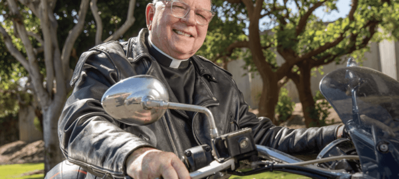 Father Tim gets a cochlear implant