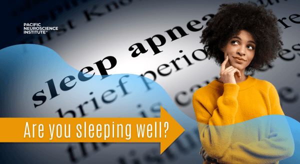 Are you sleeping well?